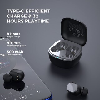 Foto 4 | Foto 4 | Auriculares Inalámbricos Htc Bluetooth 5.1 Con Micrófono (rosa) - Venta Internacional.