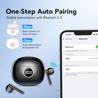 Foto 5 | Foto 5 | Auriculares Inalámbricos Ikg S23 Bluetooth V5.3 40h Playtime Ip7 - Venta Internacional.