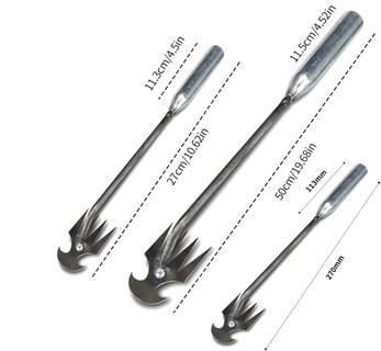 Foto 6 | Foto 6 | Herramienta De Deshierbe Dritnow Para Arrancar Raíces Con Mango Largo De 30 Cm - Venta Internacional.