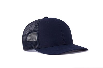 Foto 2 | Foto 2 | Gorra De Béisbol Trucker Personalizada Con Logo En Malla Color Azul Marino - Venta Internacional.