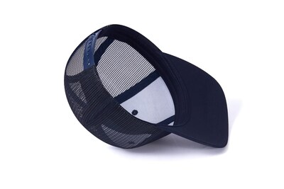 Foto 7 | Foto 7 | Gorra De Béisbol Trucker Personalizada Con Logo En Malla Color Azul Marino - Venta Internacional.