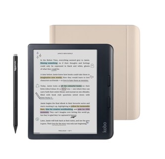 Foto 1 | Foto 1 | Kobo Libra 2 Ereader Negro Con Funda Protegida