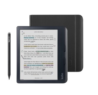 Foto 1 | Foto 1 | Kobo Libra 7'' Ereader Negro Con Funda