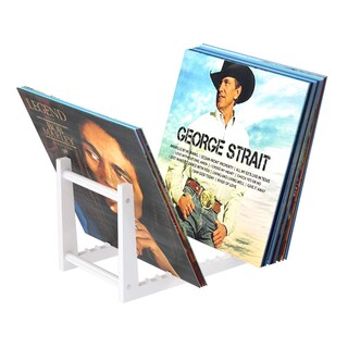 Foto 1 | Foto 1 | Soporte Para Discos De Vinilo Niubee Acrílico Blanco Para 50 Lps - Venta Internacional.