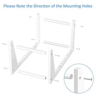 Foto 3 | Foto 3 | Soporte Para Discos De Vinilo Niubee Acrílico Blanco Para 50 Lps - Venta Internacional.