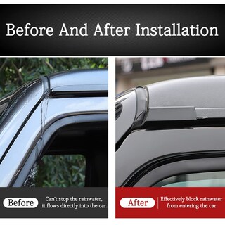 Foto 4 | Foto 4 | Canaleta De Lluvia Para Techo De Coche Mejorada Para Jeep Wrangler Jk Jl - Venta Internacional.