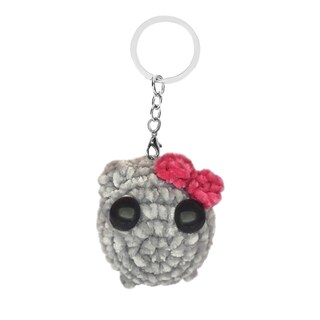 Foto 1 | Foto 1 | Juguete De Peluche Para Hámster Con Sonido Y Llavero Tejido Con Forma De Triste Hámster - Venta Internacional.