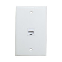 Placa De Pared Ethernet Adnx Bupldet De 1 Puerto Cat6 Hembra A Hembra - Venta Internacional.