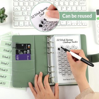 Foto 4 | Foto 4 | Carpeta Para Ahorrar Dinero Skydue De 52 Semanas Con Desafíos De Ahorro - Venta Internacional.