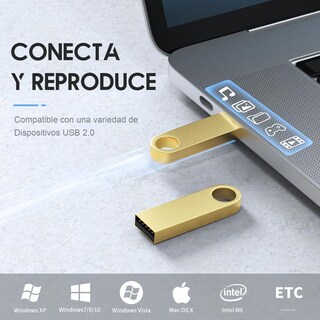 Foto 4 | Foto 4 | Unidad Flash Usb Hrich Lápiz De Memoria Usb 2.0 De 2 Gb 10 Piezas - Venta Internacional.