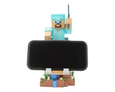 Foto 3 | Foto 3 | Cable Guy Minecraft Steve In Diamond Armour Rest