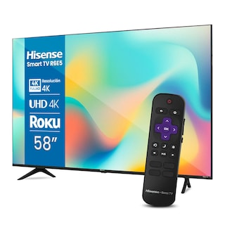 Foto 5 | Foto 5 | Pantalla Tv Hisense 58'' Smart Roku Tv 58r6e5 + Mysterybox