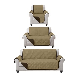 Foto 1 | Foto 1 | Pack De 3 Protectores Cubre Sala Doble Vista Frapuccino Capitonado