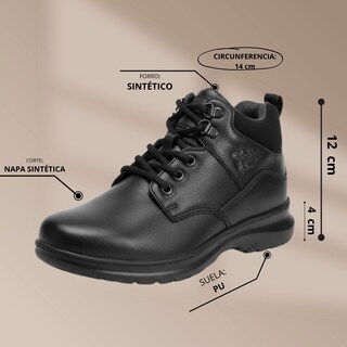Foto 2 | Foto 2 | Botines Golden Shoes Ud-102 Negro Casual Dama