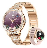Reloj Lab.g Inteligente De Mujer Dorado