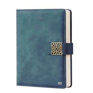 Foto 1 | Foto 1 | Cuaderno Forrado Tapa Dura Eo Safe Imports Esi-23446 Azul