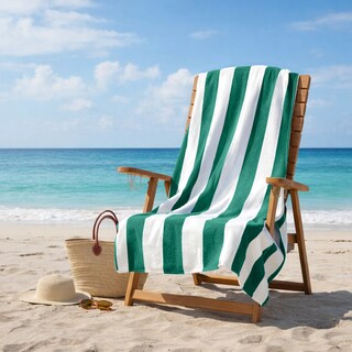 Foto 2 | Foto 2 | Toalla Extra Grande Verde - Microfibra Suave Absorbente 180x100cm