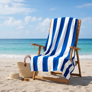 Foto 2 | Foto 2 | Toalla Extra Grande Azul Rey - Microfibra Suave Absorbente 180x100cm