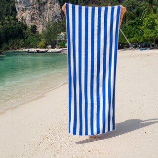 Foto 3 | Foto 3 | Toalla Extra Grande Azul Rey - Microfibra Suave Absorbente 180x100cm