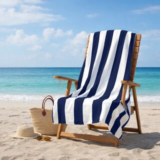 Foto 2 | Foto 2 | Toalla Extra Grande Marino - Microfibra Suave Absorbente 180x100cm