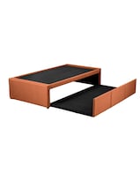 Cama Doble Individual Roomi Naranja