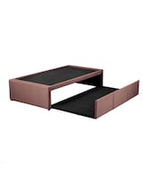 Cama Doble Individual Roomi Rosa