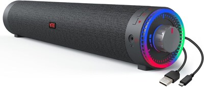 Foto 1 | Foto 1 | Barra de Sonido Acer Nitro 2.0 Nitro Pulse Negra Rgb USB/USB-C Bluetooth para Pc Gaming Laptop Celulares y Consolas