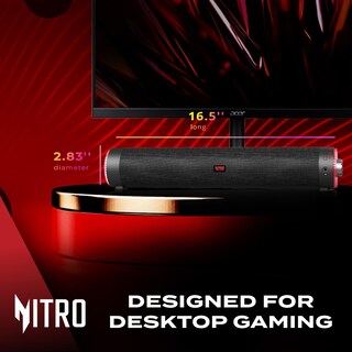 Foto 4 | Foto 4 | Barra de Sonido Acer Nitro 2.0 Nitro Pulse Negra Rgb USB/USB-C Bluetooth para Pc Gaming Laptop Celulares y Consolas