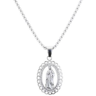 Foto 3 | Foto 3 | Virgen María Colganteventdepot Mxvrp-005 5 Piezas Plata