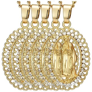 Foto 2 | Foto 2 | Escapularios De La Virgen Maríaventdepot Mxvir-005 5 Piezas Oro