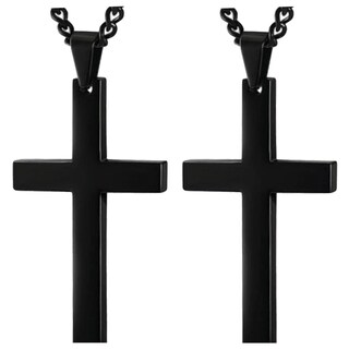 Foto 2 | Foto 2 | Cruz De Acero Inoxidableventdepot Mxosm-002 2 Piezas Negro