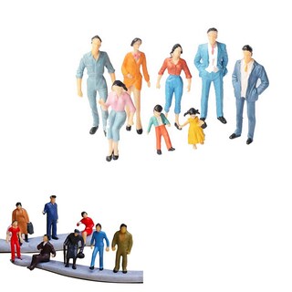 Foto 4 | Foto 4 | Mini People Figures Sinner 24 Unidades Escala 1:87 Para Maqueta De Tren - Venta Internacional.