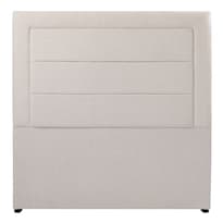 Cabecera Dicasa Blend Color Crema Queen Size