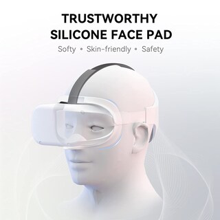 Foto 4 | Foto 4 | Cubierta Facial Vr Y Cubierta De Lente Para Quest 2 Cnbeyoung (gris) - Venta Internacional.