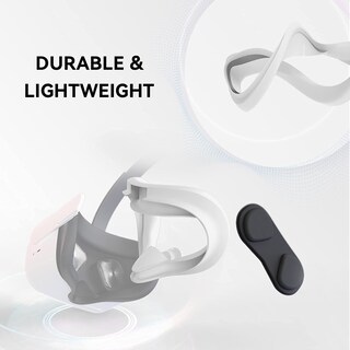 Foto 7 | Foto 7 | Cubierta Facial Vr Y Cubierta De Lente Para Quest 2 Cnbeyoung (gris) - Venta Internacional.