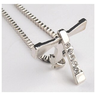 Foto 4 | Foto 4 | Dijes De Cruz Bonitas Para Jovenesventdepot Mxamo-004 4 Piezas Plata