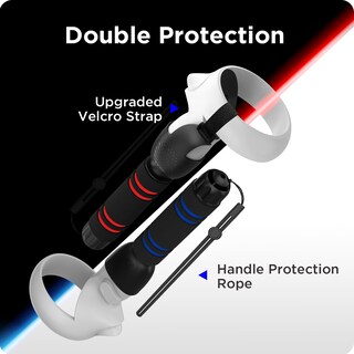 Foto 3 | Foto 3 | Accesorios Para Mangos De Juegos De Realidad Virtual Yoges Compatibles Con Oculus Quest 2 - Venta Internacional.