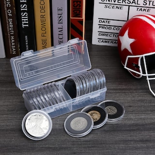 Foto 6 | Foto 6 | Cápsulas Cldsumt Para Monedas De 46 Mm (20 Unidades) Con Caja De Almacenamiento Y Junta - Venta Internacional.