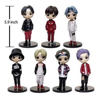 Foto 2 | Foto 2 | Figura De Acción Yodooltly Kpop Bangtan Boys Q Pocket Paquete De 7 - Venta Internacional.