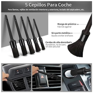 Foto 3 | Foto 3 | Kit De Limpieza De Coche Belug Con Cepillo Eléctrico De 23 Piezas Gris