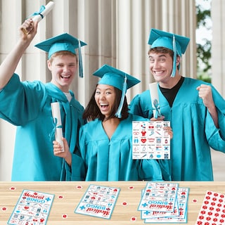 Foto 7 | Foto 7 | Juegos De Fiesta De Graduación De Enfermeras Cheereveal Bingo 24 Cartas 2024 - Venta Internacional.