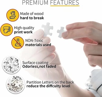 Foto 6 | Foto 6 | Puzle Curteny De Madera Con Forma De Perro Golden Retriever De 300 Piezas - Venta Internacional.