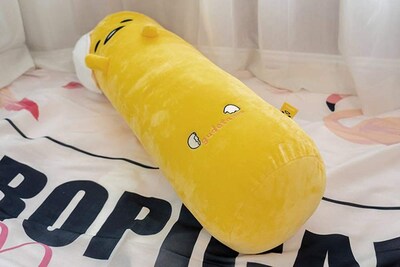 Foto 3 | Foto 3 | Cojín De Peluche Futurecos Bonito Huevo Largo Amarillo 68 Cm - Venta Internacional.