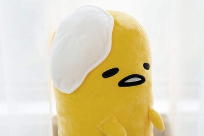 Foto 5 | Foto 5 | Cojín De Peluche Futurecos Bonito Huevo Largo Amarillo 68 Cm - Venta Internacional.