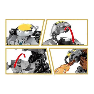 Foto 4 | Foto 4 | Bloques De Construcción Super Armor Robot 305 Piezas City War Military - Venta Internacional.