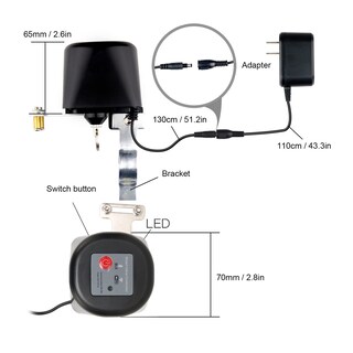 Foto 4 | Foto 4 | Válvula De Agua Inteligente Wifi Chiciris Compatible Con Google Alexa - Venta Internacional.
