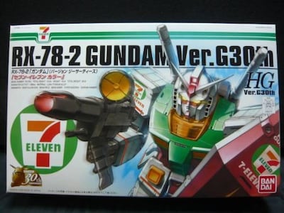 Foto 2 | Foto 2 | Kit De Maquetas Bandai Hg Rx-78-2 Gundam Ver.g30th Seven Eleven - Venta Internacional.