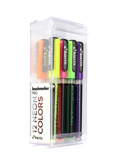 Foto 2 | Foto 2 | Pintura A Base De Agua Marker Karin Brushmarker Pro Neon De 2 4 Ml - Venta Internacional.