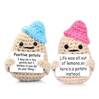 Foto 1 | Foto 1 | Lana De Punto Toy Draupnir Positive Potato Con Tarjeta Positiva - Venta Internacional.