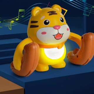 Foto 3 | Foto 3 | Puzzle Eléctrico Toy Rolling Tiger Que Se Arrastra Con Activación Por Voz - Venta Internacional.